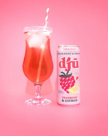 djū kéfir de fruits prébiotique framboise-citron