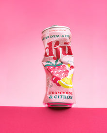 djū kéfir de fruits prébiotique framboise-citron